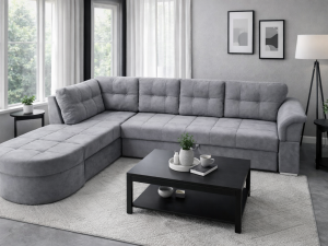 Ugaona garnitura "Nela sa tabureom"