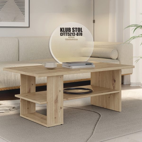 Klub stol "CFTT5212-D78"