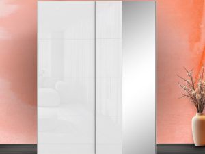 Ormar "Fittio lak bijela + police"